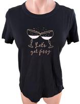 Ann Taylor Loft Black Lets Get Fizzy Champagne T  Top Womens Size XS NEW Unisex T-Shirt XXL