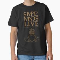 Simple Minds Live In The City Of Light Logo Cl Made In Usaaus Tshirt S2xl S