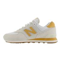 New Balance 574 Unisex Retro Classic Comfort Athletic Cushioned Wear Resistant Running Shoes D Width U574SHO 43 beige