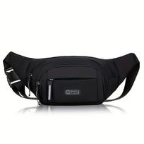 Zipper closure cross-body bag lightweight waist bag multi-layer design men's and women's chest bag sports enthusiasts' first choice