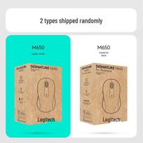Logitech Signature M650 Wireless Silent Ergonomic Dual-Mode Mouse