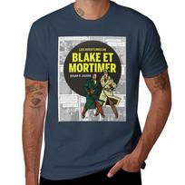 The Adventures Of Blake And Mortimer Tshirt Basic All Season Solid Tshirt S