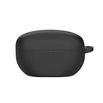 KMaxAI Silicone Protective Case for Sony WF-1000XM5 Wireless Earbuds, Solid Color Matte Anti-Drop Slim Soft Cover, Black