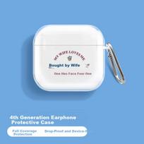 Yingkaida AirPods 4 Protective Case - Wireless Bluetooth Earphone Cover, Anti-Drop, Creative Non-Slip Shell Storage Box for Apple Earphones