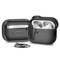 Sihuan Ke Apple AirPods 4 Matte Magnetic Shockproof Auto Flip Case Gray