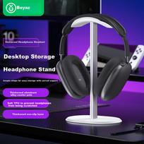 BIAZE Headphone Stand, Earphone Hanger Display Rack, Gaming Headset Holder Apple Sony Bose Edifier Razer, Storage Rack Accessory EJ15-White