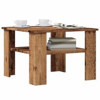 Coffee Table Old Wood 60X60X42 Cm Wood-Based Material