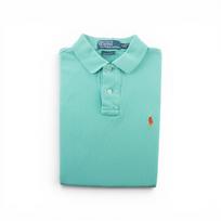Seconde vie - Polo manches courtes Homme Custom Fit - Bon état S turkis