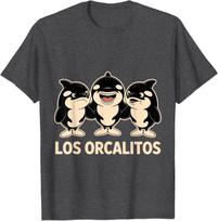 Los Orcalitos Funny Italian Brainrot Orcalero Orcala T-Shirt M