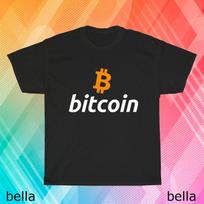 New Btc Bitcoin Crypto logo T-Shirt L