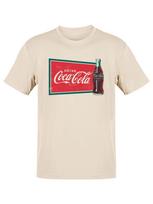 Coca-Cola Official Licensed Vintage Bottle Sign Retro Mens T-shirt L
