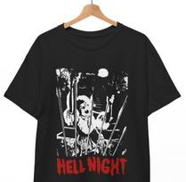 Hell Night 1981 Movie T-Shirt, 80s Horror Shirt, Linda Blair, Unisex tee XL
