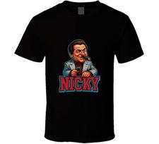 Casino Gangster Movie Nicky Santoro Retro Caricature Unisex T-Shirt XXXL