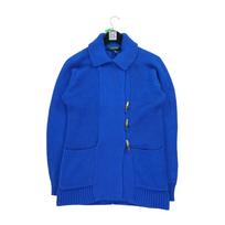 Women's Blue Cardigan Vest S mėlyna