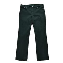 Women's Straight Cut Black Jeans juoda