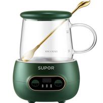 220V 400ML Electric Kettle Mini Health Preserving Pot Glass Tea Dessert Cooking Machine Household Multi Cooker Portable Kettle