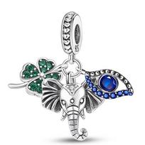 925 Silver Kapibala Owl Panda Elephant Butterfly Charms Beads Fit Original Bracelet Bangle High Quality DIY Jewelry