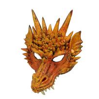 Halloween Masquerade Adult Party Costume Half geltona