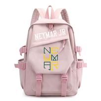 Football Star Neymar Jr Print Backpack College Student Casual Bag
