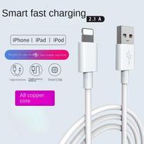 Apple Data Cable 14Promax/13iPhone12/11 Charging Cable USB Interface Universal 8P/XR/X 1.0M balta