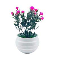 Artificial Plant Fade-less Full of Vitality Ornamental House Ornamental Artificial Plant rožinė
