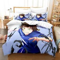 Fashion 3D Print Anime Blue Lock Bedding Set Boys Girls Twin Queen King Size Duvet Cover Pillowcase Bed boys Adult Home Textiles 70x133cm 2pcs