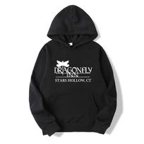 Dragonfly Inn Stars Hollow Hoodie Gilmore Girls Hoodies Women Clothes Long Sleeve Pullover Luke's Diner Hooded Sweatshirt S