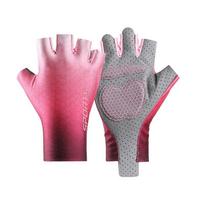 Children's Half finger Gloves Thin Sunscreen Ice Silk Breathable Wear Resistant Non Slip Elastic Outdoor Sports Riding Mesh Gloves 18*10*3cm