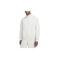 Nike Logo Print Zip-Up Stand Collar Jacket Men Jackets White DQ5201-030 XL