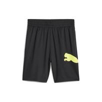 Puma Big Logo Print Elastic Waist Loose Straight Casual Shorts Men shorts Black 524583-56 M
