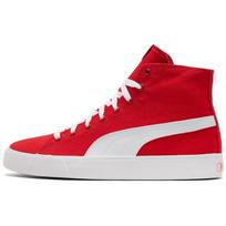Puma Bari Mid Retro Casual High-Top Sneakers Unisex Sneakers Red 373891-05 40.5