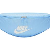 Nike Heritage Nylon Fanny Pack Unisex Aquarius Blue & Sailboat White Casual DB0490-407