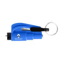 3-in-1 Car Safety Hammer Auto Emergency Glass Window Breaker Car Tool For Renault Dacia Captur Megane 1 2 3 4 CC Laguna 2 3 Coupe Koleos Kadjar Renault mėlyna