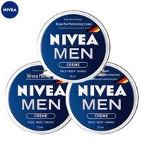NIVEA Men Hydrating Face Cream 3-Pack