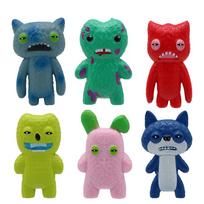 6-7cm Fuggler Funny Ugly Monster Series 6Pcs/Set Figure Cute Anime Model Doll Kids Surprise Gift Desktop Decoration Toys
