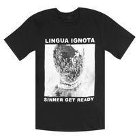 Vtg Lingua Ignota - Sinner Get Ready Cotton Black All Size Unisex Shirt TT049 Unisex T-Shirt XXL