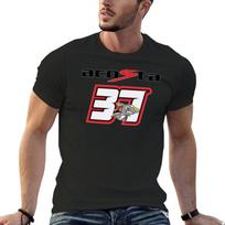 2025 new model Tshirt Pedro Acosta numéro 37 pour hommes vêtements de rue vêtements dété kawaii anime MT tshirts décontrac S