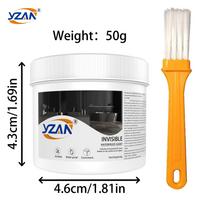 450g Polyurethane Waterproof Coating Invisible Paste Sealant Glue with Brush Adhesive Repair Nano Glue for Home Roof Bathroom Freeze-resistant