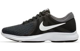 Nike Revolution 4 Juoda Balta Angracito Moteriški 908999-001 35.5