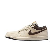 Air Jordan 1 Low Premium Ivory Baroque Brown Vyriški sportbačiai Kremas Šviesiai dramblio kaulo spalvos Off-Noir IB8058-110 44