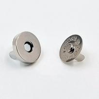 5PCS/lot Magnetic Snap Fasteners Clasps Buttons Handbag Purse Wallet Craft Bags Parts Accessories Adsorption Buckle 14mm 14mm sidabras