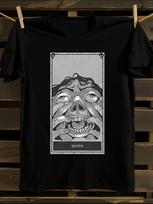 Phasmophobia Death Card Graphic T-shirt XXL