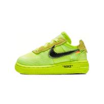 (TD) Nike x Off-White Air Force 1 Low 'Volt' Baby BV0853-700 EU 21