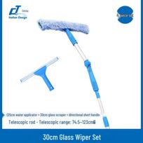 CT Shida Lightweight Window Squeegee Kit with Telescopic Pole