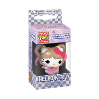 Raktų pakabukas Funko POP! Sanrio Hello Kitty, 10 cm, ruda sp./rožinė sp.