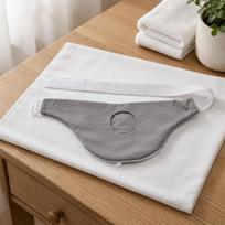 Adjustable Ostomy Pouch Protector Dustproof Breathable Stoma Bag Cover Washable Silver Gray