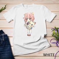 Womens Anime and Cats Lover for Teen Manga kawaii Graphic Otaku Unisex T-shirt 13 4XL