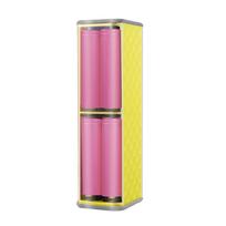8 Section Detachable 18650 Battery Storage Box Set Portable Charging Case Easy Assembly Plastic Texture for Battery