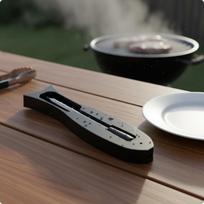 Connected BBQ Thermometer APP Control Food Waterproof for Grill Long Single Pin Long Single Pin a