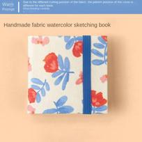 Paper Pad Watercolor Sketchbook Flower Mini Watercolor Painting Book  Painting style 13